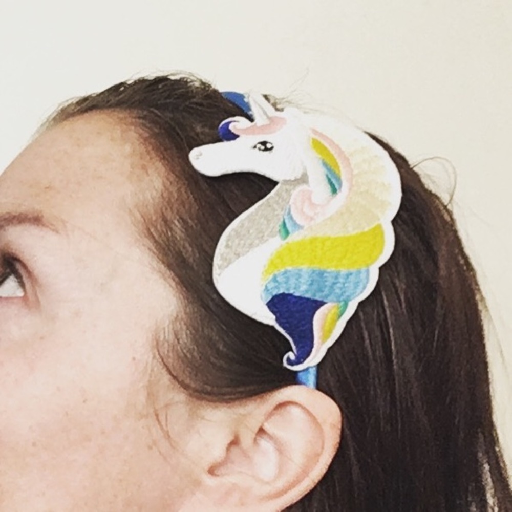 Handmade unicorn headband